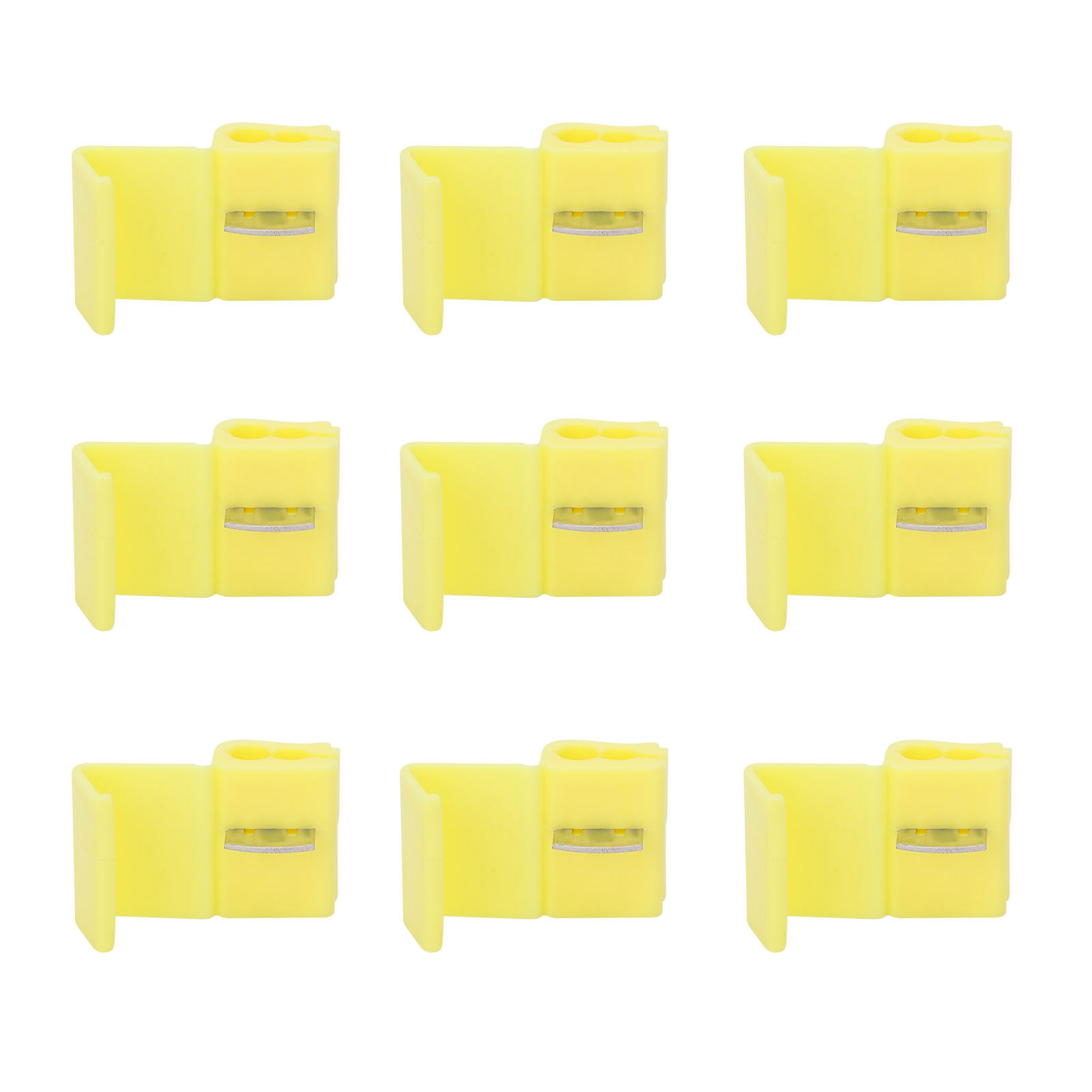 210-teiliges Set Aus Elektrischen Schnellverbindern, Gelben Klemmenblöcken, Schnappverbindern Für Kabel, Lötfreien Schraubklemmen Für Drähte