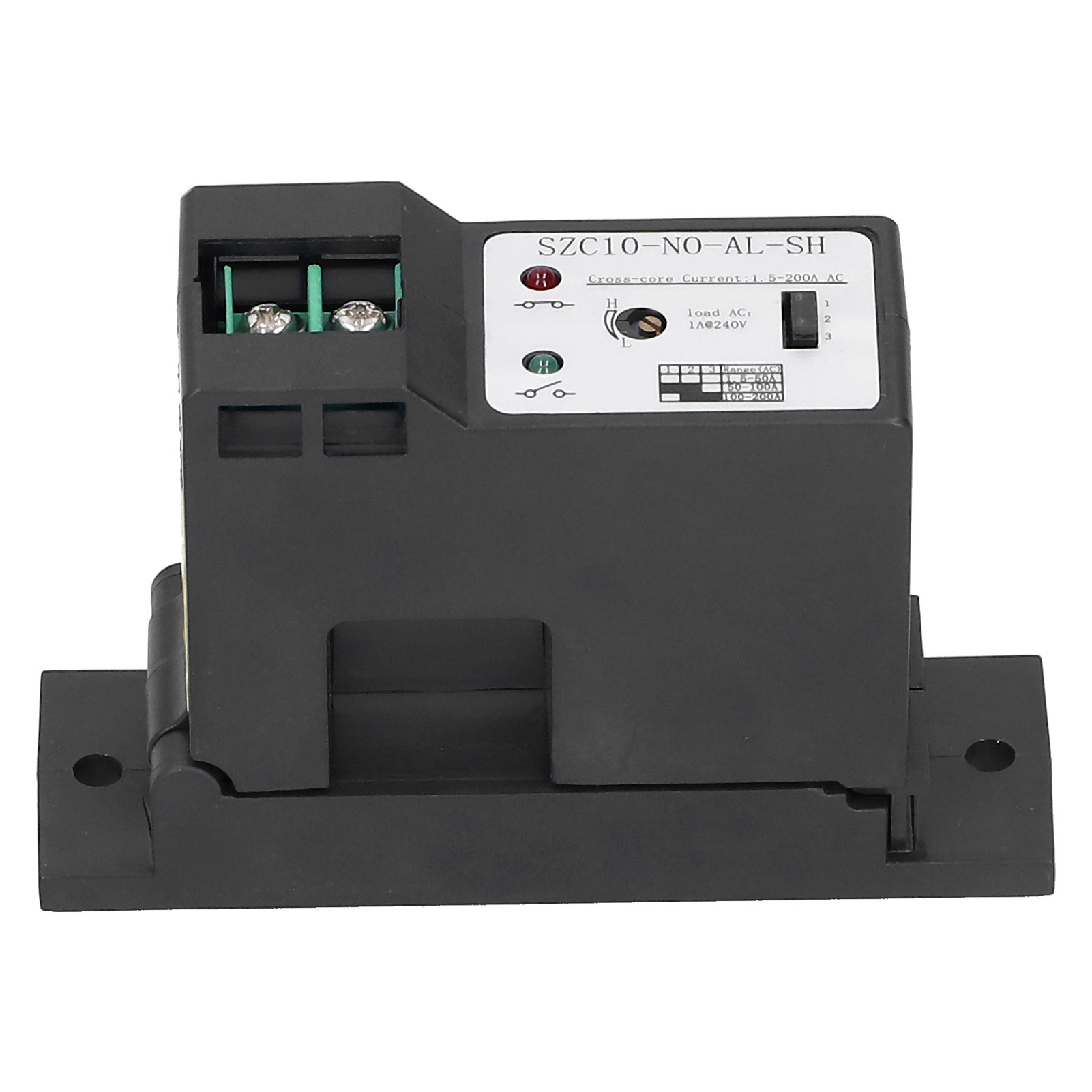 Szc10-no-al-sh Selbstversorgender Industriestromschalter, 1,5 Bis 200 A Schaltsensor, Drahtlos, Für Detektionssysteme