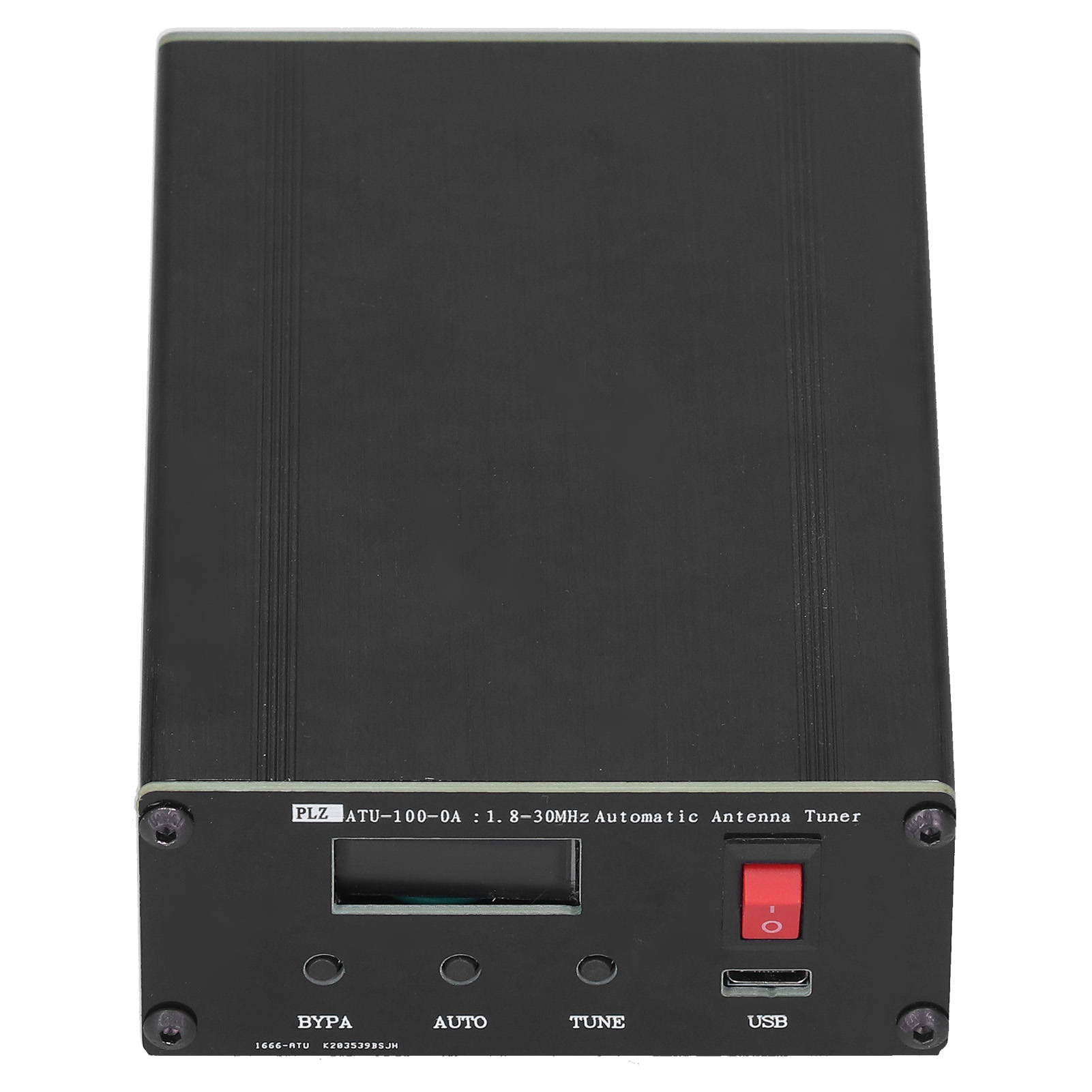 Nanovna-v2 4,3-zoll-vektornetzwerkanalysator, Aluminiumlegierung, 50 Khz–3000 Mhz Antennenmessung, Tragbarer Hf-tester