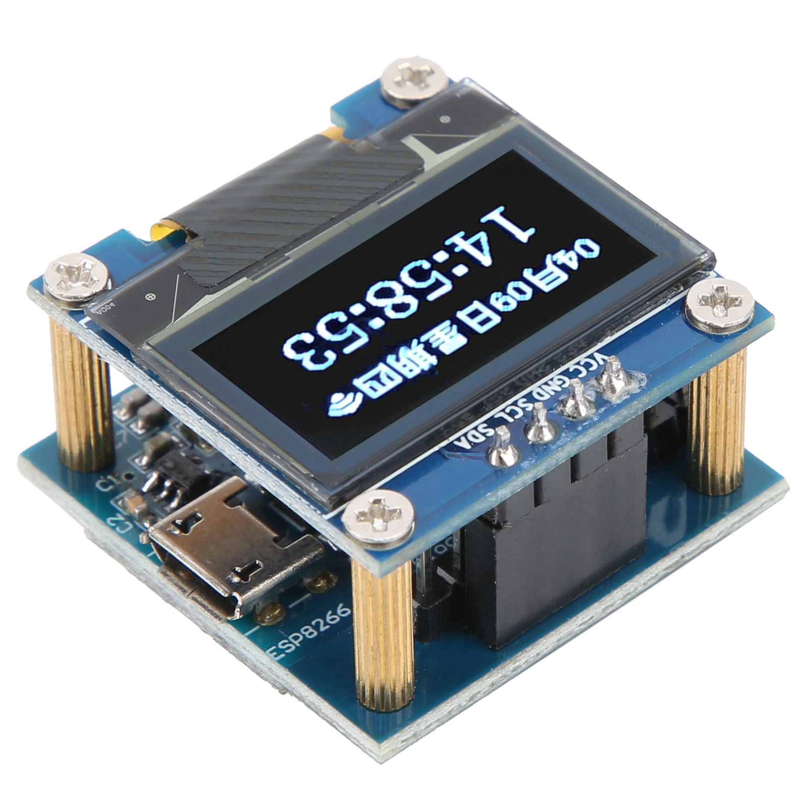 Micro-b-lademodul Mit Pins Für Lipo/li-ionen-akkus, 5v-eingang, Integrierte Ladeplatine
