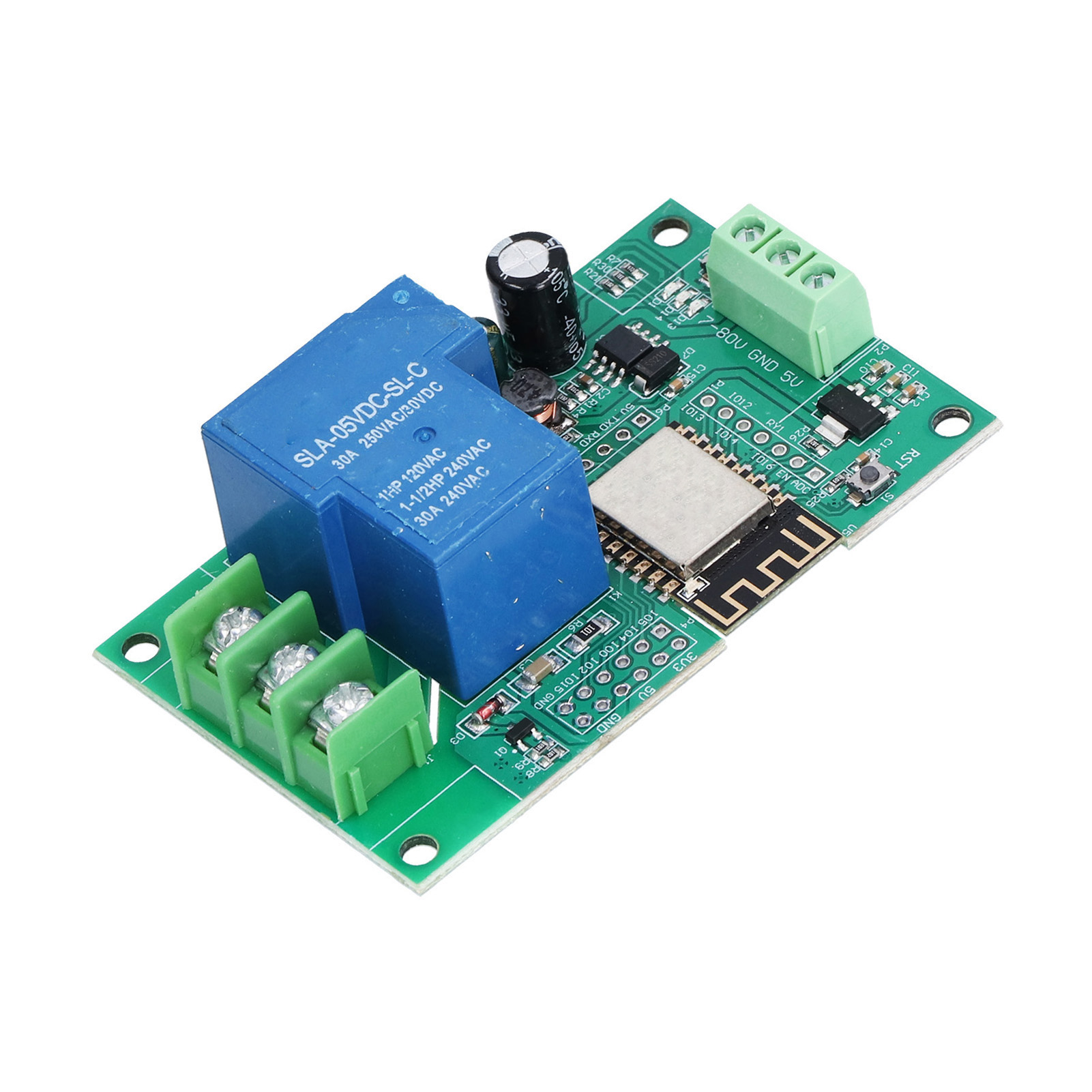 8-kanal-relaismodul, Hoch-/niedrigpegel, Optokoppler-isolation, Verstärkerplatine, Scm Sps 5v/12v/24v