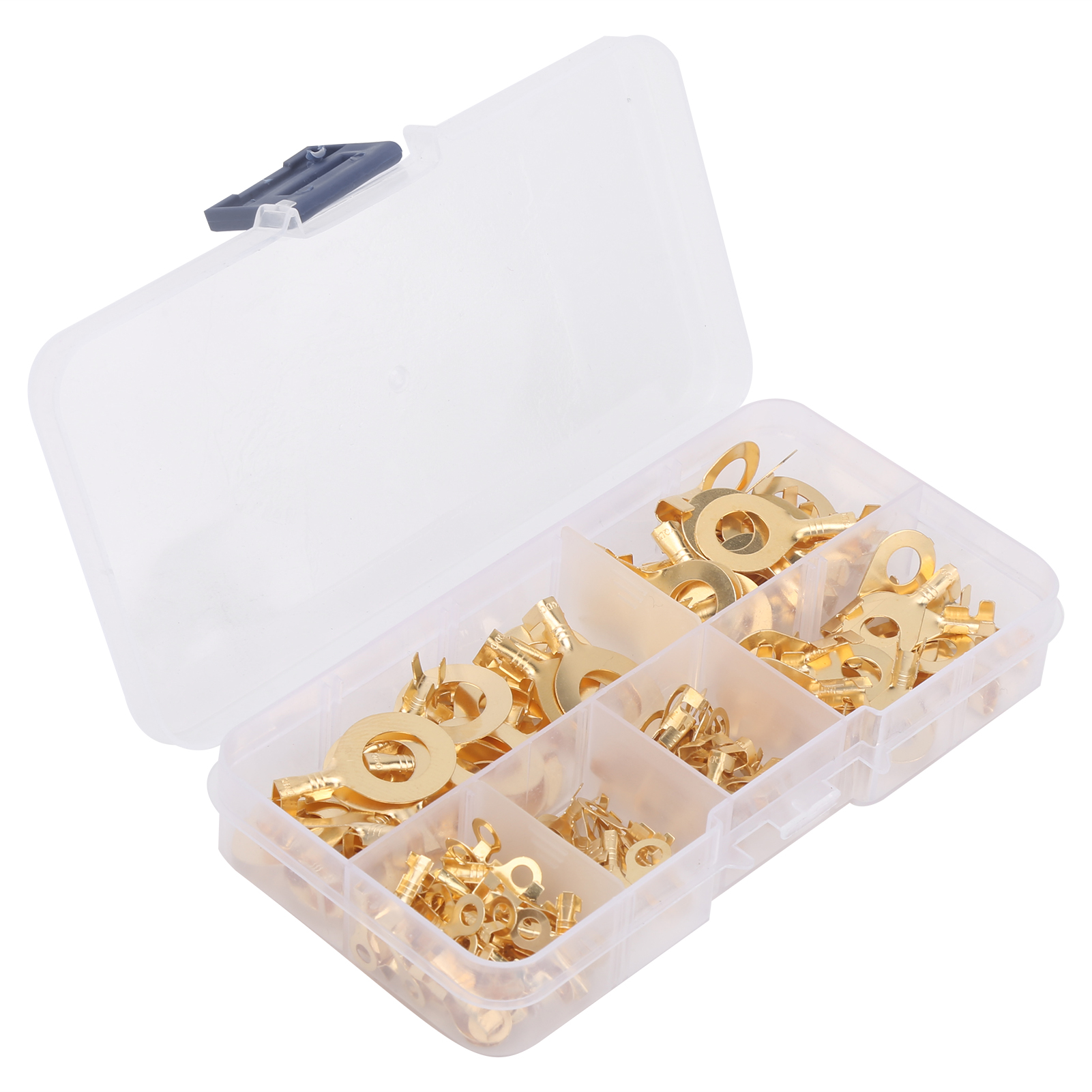 Set Mit 10 Magnetischen Elektroschraubendreherbits Aus Blauer S2-legierungsstahl, 75 X 6,3 Mm
