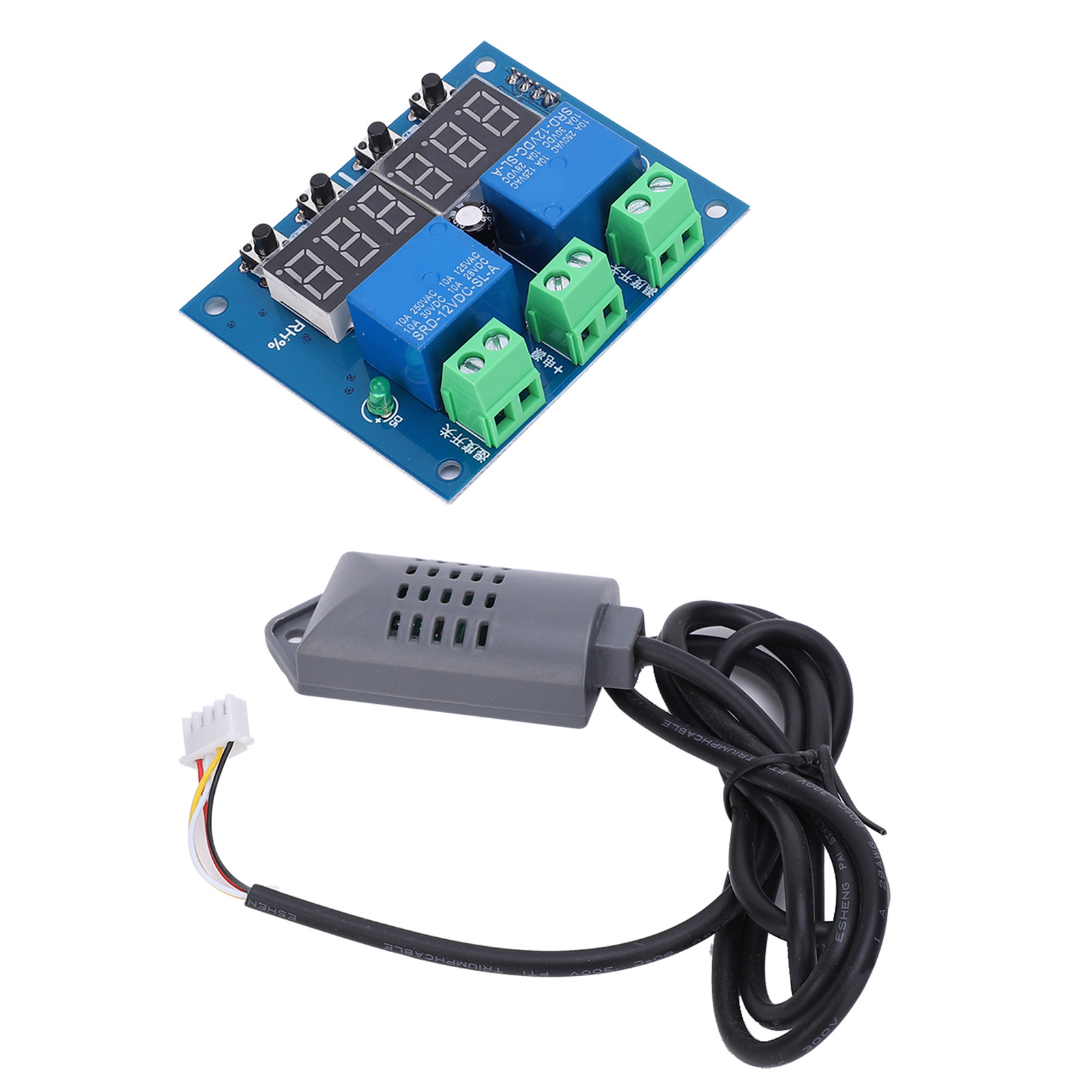 Xh-m452 Feuchtigkeitsregler, Temperaturregelmodul, Industriethermostat, Tastsensor, Elektronikgehäuse, Steuergerät Für Schaltschränke, 12v-automatikregler.