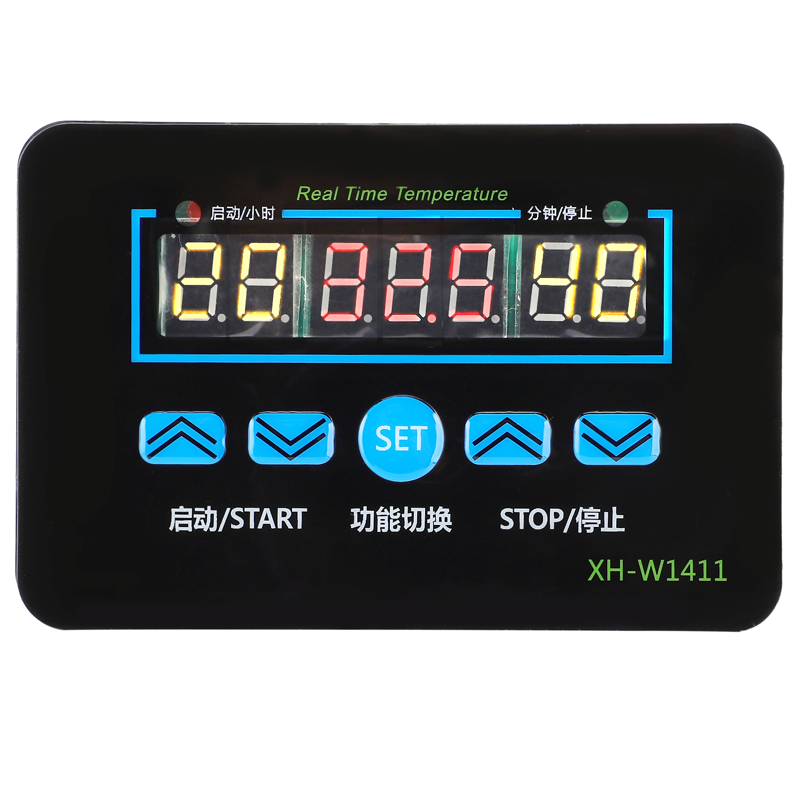 Digitaler Thermostat Mit 3 Anzeigen -1999℃ 220v Temperaturregler Für Klimaanlagen