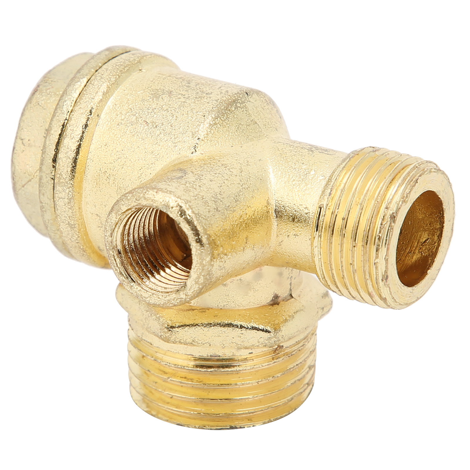 1/4 Bsp 5-teiliges Rückschlagventil, Verzinkte Messingverschraubung 1/2x3/8x10, Unidirektionales Luftpumpenzubehör Für Kompressor.