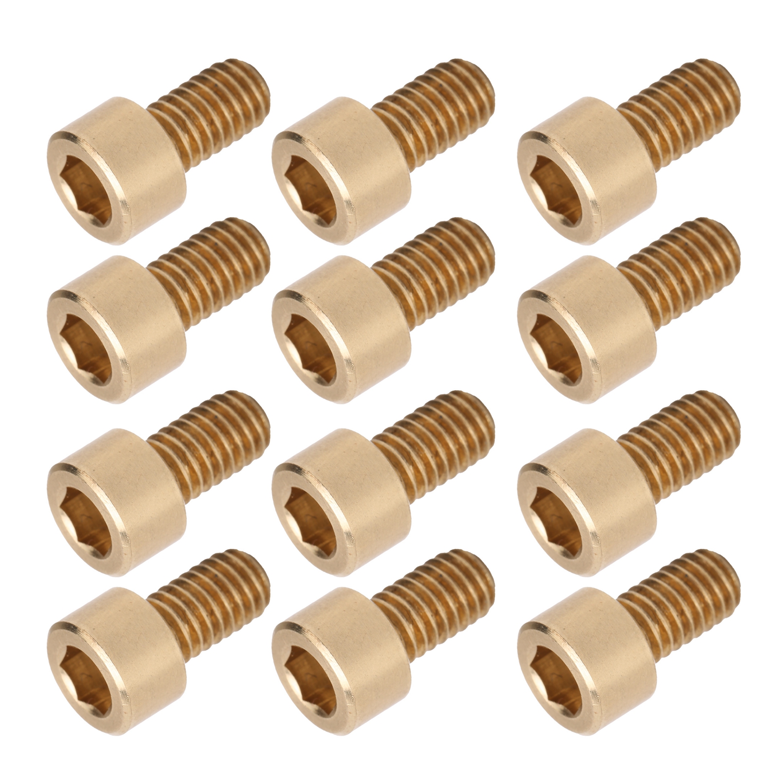 Satz Mit 10 Gewindebohrern M1,2 X 0,25 Aus Hss-schnellarbeitsstahl, Titanbeschichtet, Grobes Metrisches Gewinde, Japanische Norm, 0,25 Mm Steigung