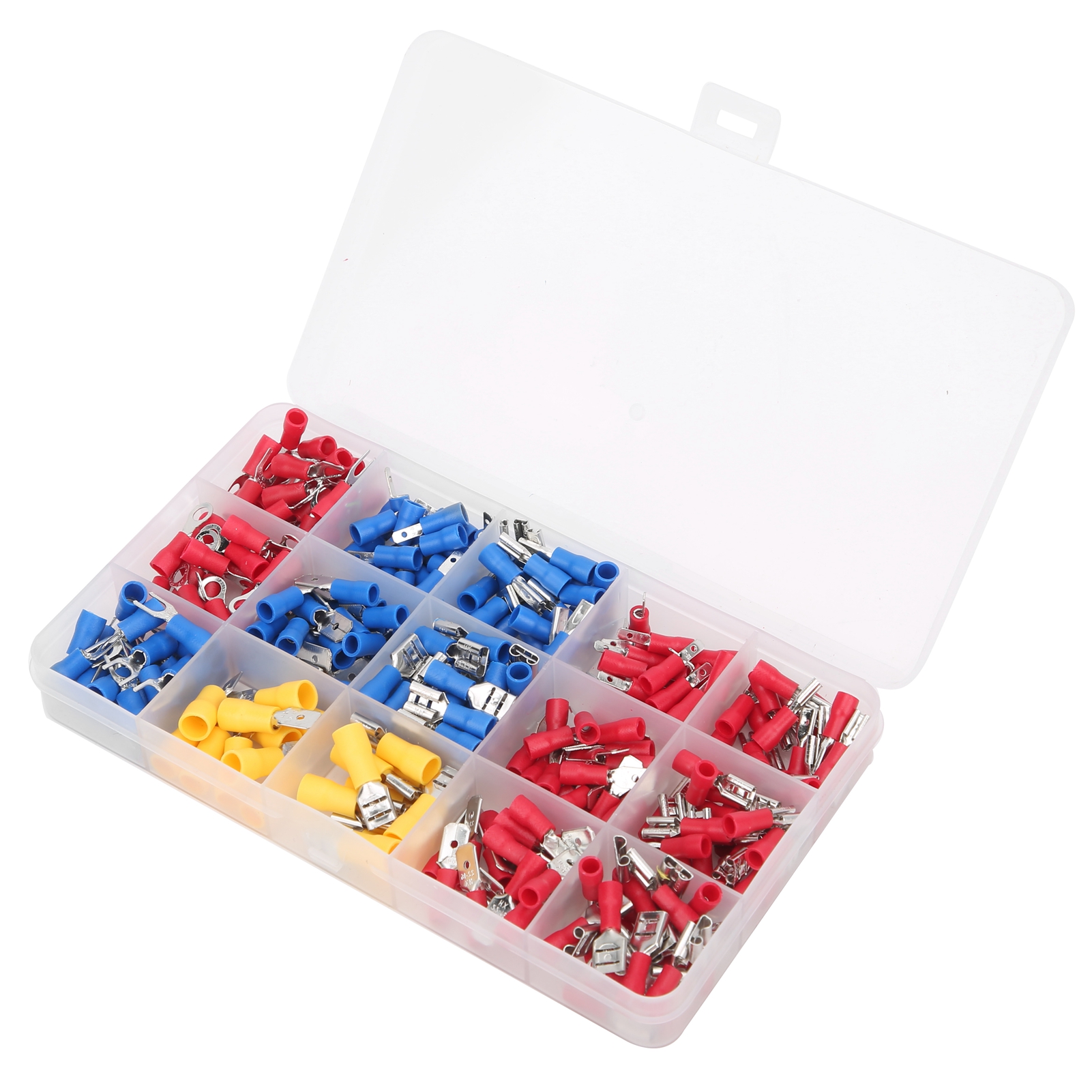 520-teiliges Set Aus Elektrischen Steckverbindern, Kaltverpressten Klemmen, Industriegehäuse, Kabelschuhen Und Buchsen, Professionelles Verdrahtungsmaterial.