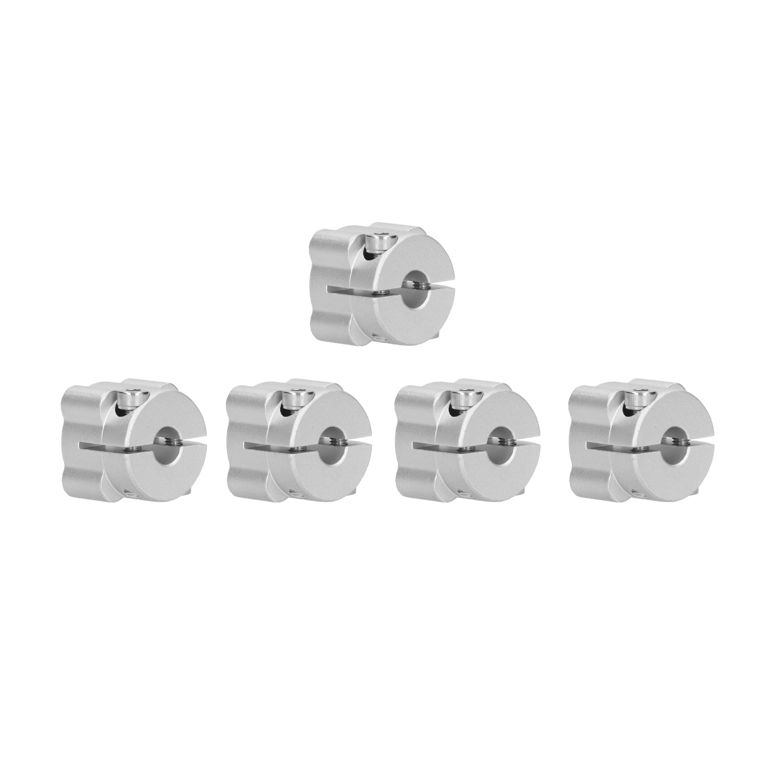 10-teiliger Aluminium-distanzring, Runde Gewindelose Buchse, Zubehörhalterung, 6 Mm Außendurchmesser, 10 Mm Länge