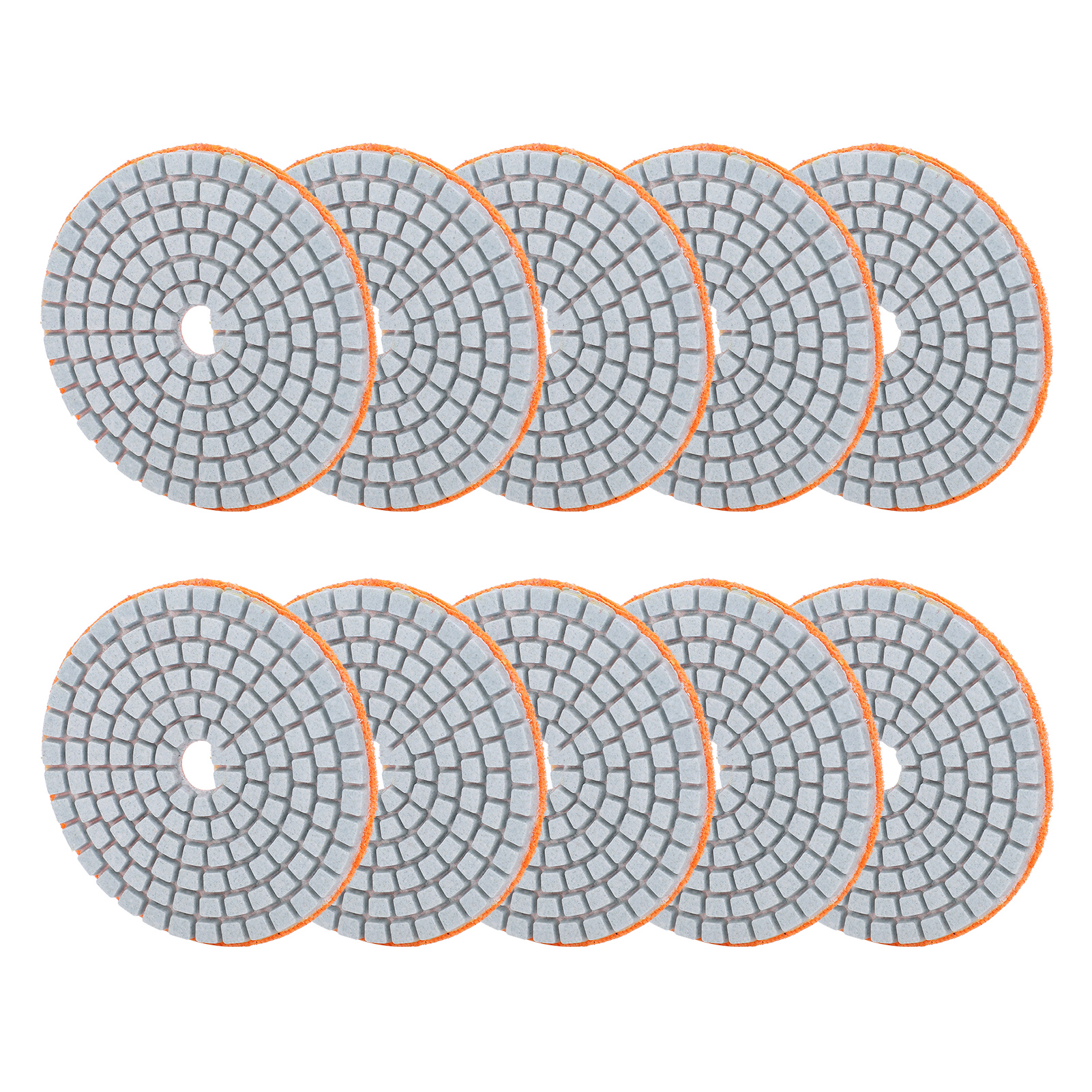 Set Mit 10 Diamantschleifscheiben Ø 3 Zoll, Körnung 300 Zum Polieren Von Marmor, Beton Und Stein