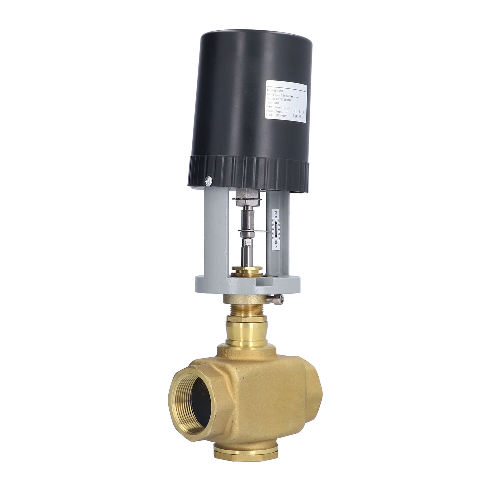 Nitro-gasfeder Für Formen Und Stanzteile Mit Aufblasanschluss, Anfangskraft 15000 N, Baureihe 1500 Yx1500-025, 25 Mm Hub