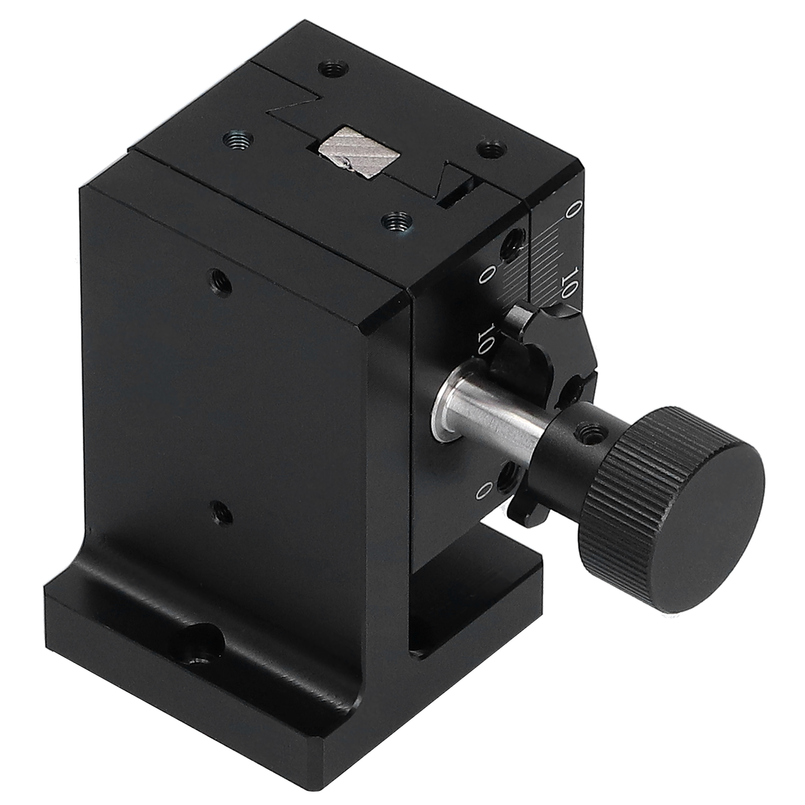 Manueller Schwalbenschwanz-schneidetisch Mit Z-achse, Präzisionsplattform Mit Zahnradhub, Hfla40, 40x40mm, Feinjustier-werkbank