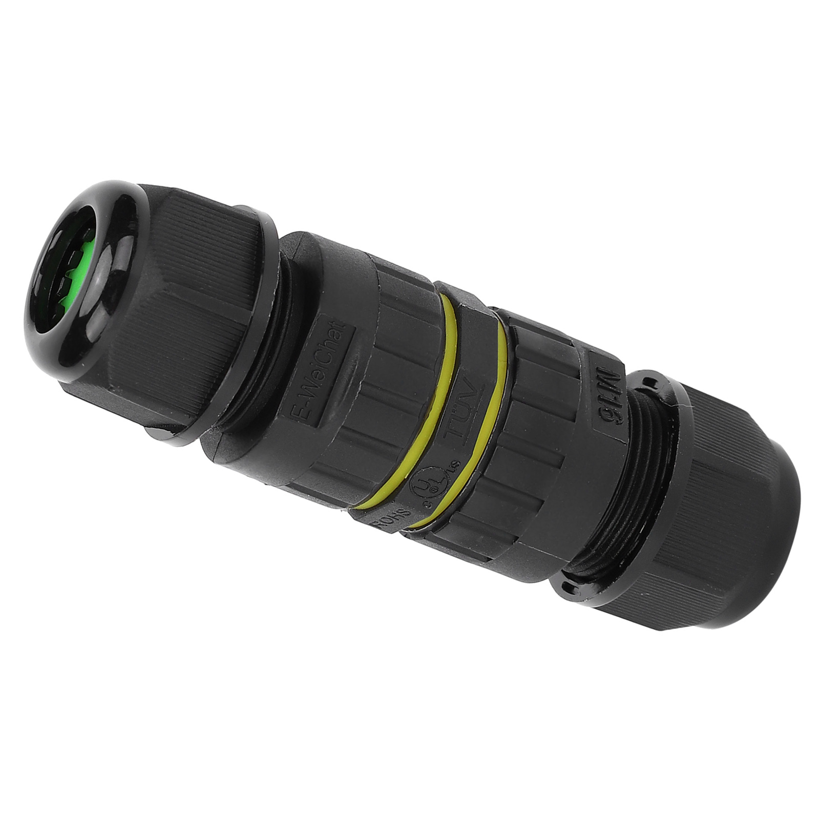 Ip66 Wasserdichte Anschlussdose Fsh710-4p, Elektrischer Stecker Mit Silikondichtung Für 4-8 Mm Kabel, Robuster Außenschutz