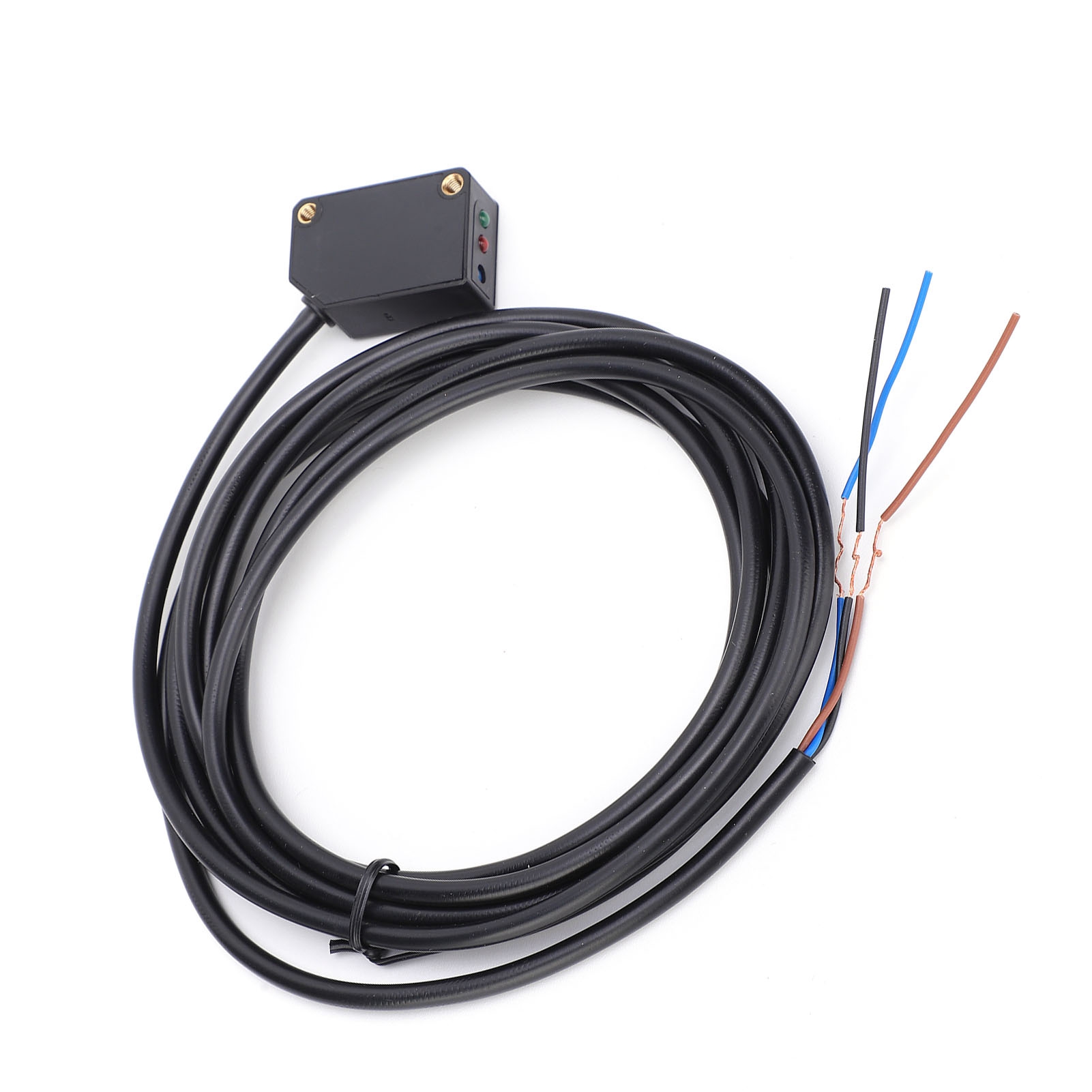 Zylindrischer Näherungssensor Berm Prl18-5dn, 3-draht-no-induktionsdetektor, 10–30 V Dc, 5 Mm Erfassungsbereich, Industrieller Näherungsschalter
