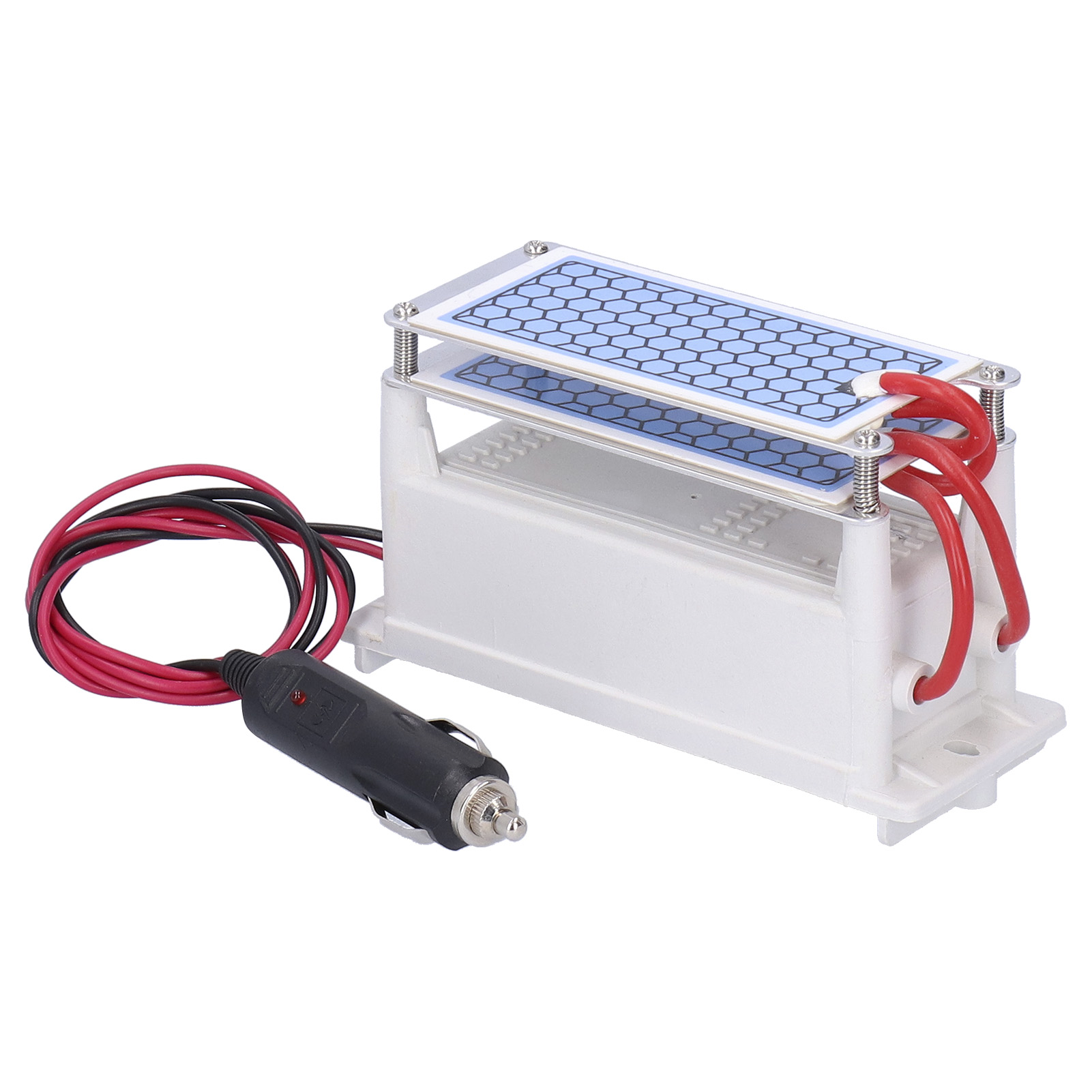 Tragbarer 10g 12v Ozongenerator, Auto-luftreiniger, Kompakter Fahrzeug-deodorant, Gleichstrom-sterilisationsgerät, Effektiver Auto-deodorant