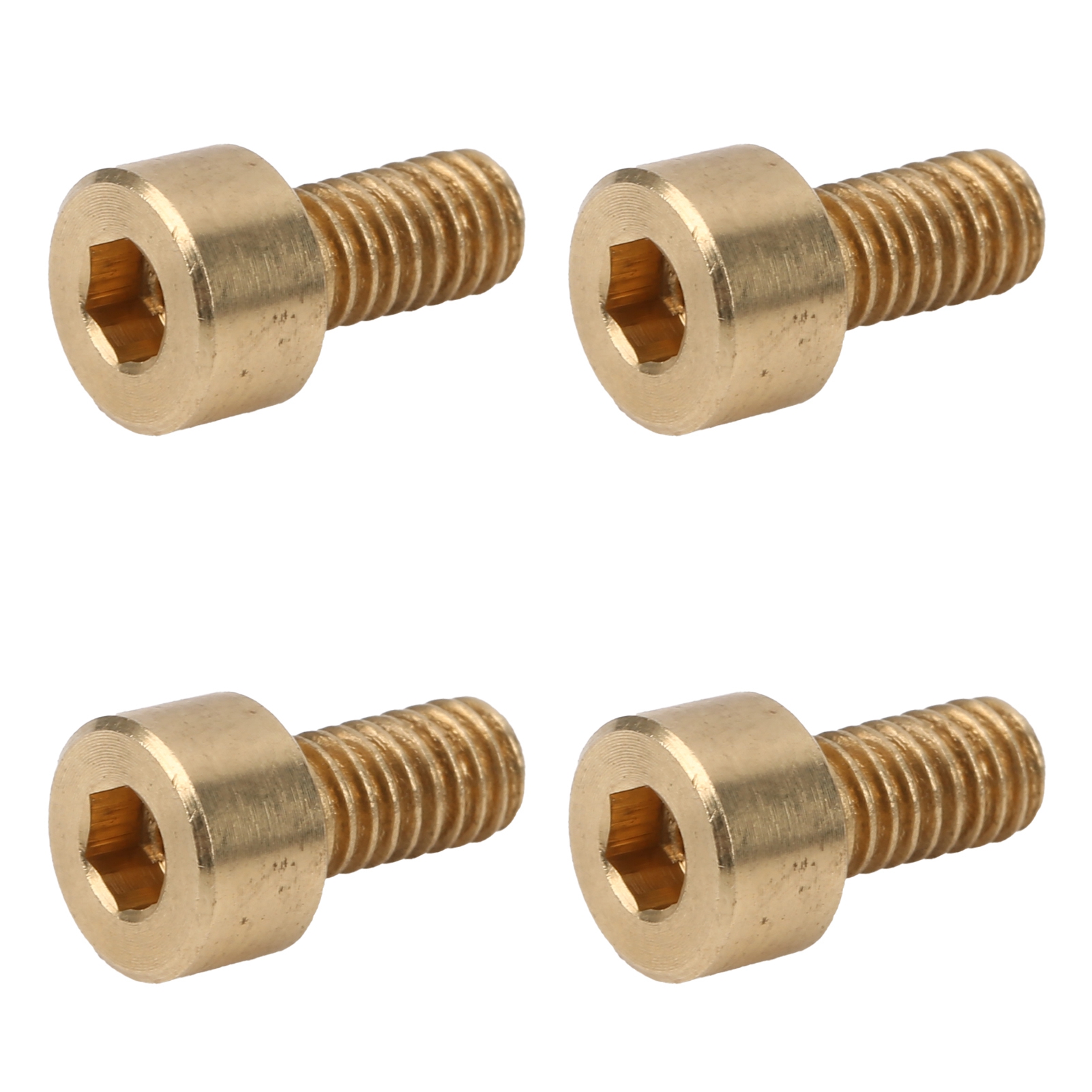 Packung Mit 50 M3 X 10 Mm Senkkopfschrauben, Reines Kupfer, Innensechskant, Industrielle Flachschrauben, Präzisionsbeschläge.