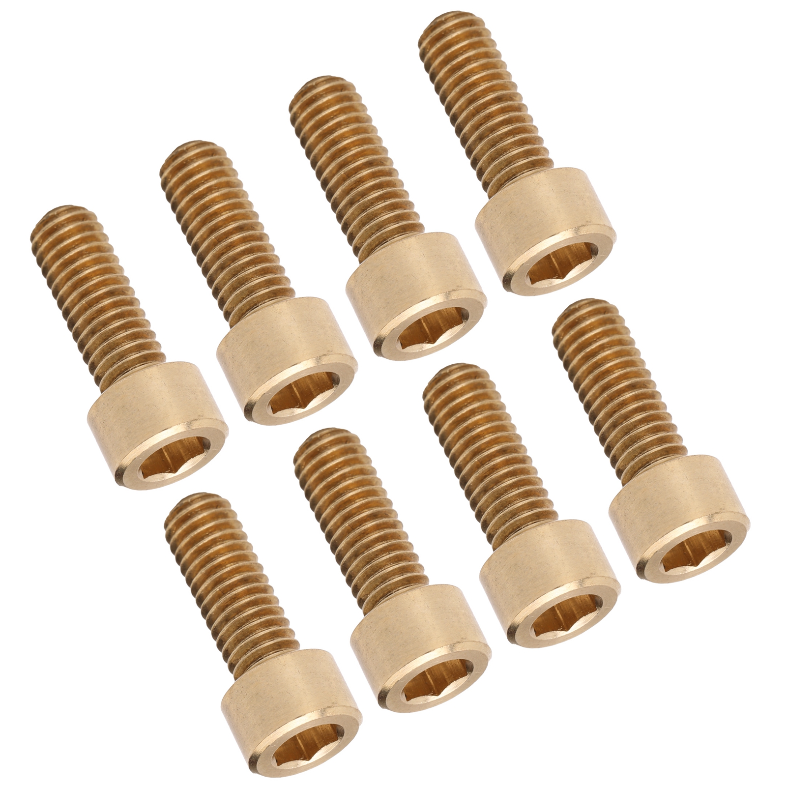 50 Kupfer-innensechskantschrauben, M6x10 Mm Befestigungselemente, Industriebedarf, 50er-packung
