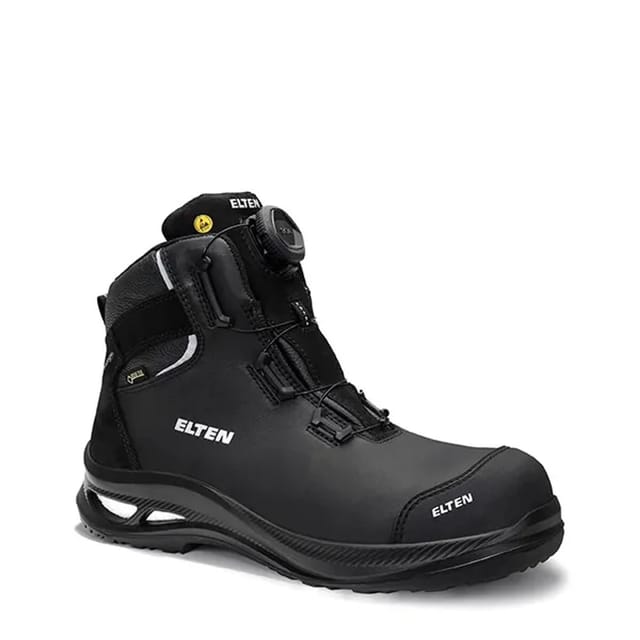 Elten Sicherheitsstiefel Terence Xxg Pro Boa Gtx Black Mid Esd S3 Hi Ci Gr. 42