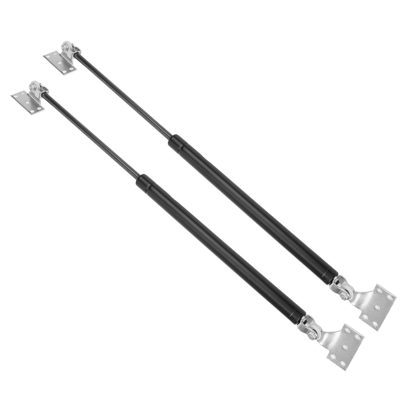 2 Schwarze Gasdruckfedern (60 Cm) Für Kofferraum, Tatami-schrank, Fenster – Hydraulische Hebevorrichtung, Stützkolben, 2-teiliges Set