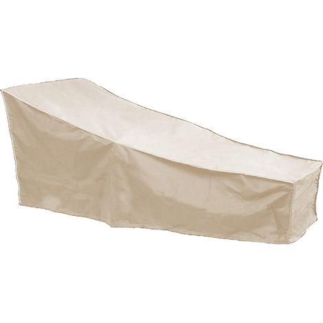 Wasserdichte Schutzhülle Aus Polyester-taft Für Gartenmöbel, Schützt Liegestühle Im Freien, 81,9 X 29,9 X 16,1 Zoll, Für Alle Jahreszeiten (beige)
