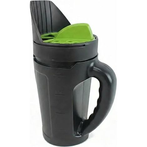 Tragbarer 2,5-liter-streuer Für Saatgut, Rasendünger, Eisstreuer, Mehrzweck-streuer Für Rasen Und Garten Mit Verstellbarer Öffnungsöffnung