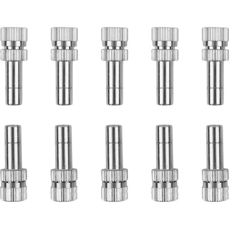 Sprühdüse Einsetzen, Düsendurchmesser: 0,2 Mm (0,008 Zoll), Schaftdurchmesser: 8 Mm, Niederdruck-sprühdüse, Mikronebeldüse, 30 Stück, 0,2 Mm (0,0078 Zoll)