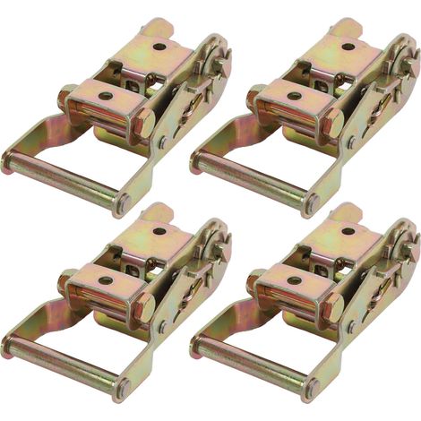 Ratschengurtschlüssel Aus Kohlenstoffstahl Für 1-1/16"-gurte (4 Stück, 1500 Kg Zugfestigkeit)