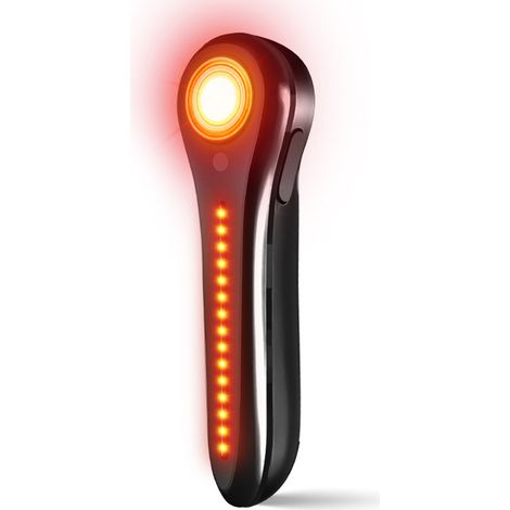 Intelligentes Fahrradrücklicht Mit Hoher Leuchtkraft, Umgebungslichtsensor, Intelligenter Helligkeitsanpassung, Vibrationssensor, Ipx6-staub- Und Wasserschutz, 400-mah-akku