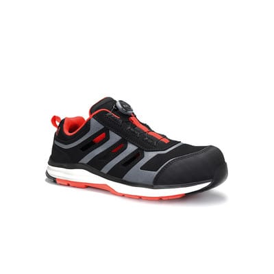 Jori Sicherheitssandale JoRapid Boa Black-Red Easy Esd S1P Gr. 41