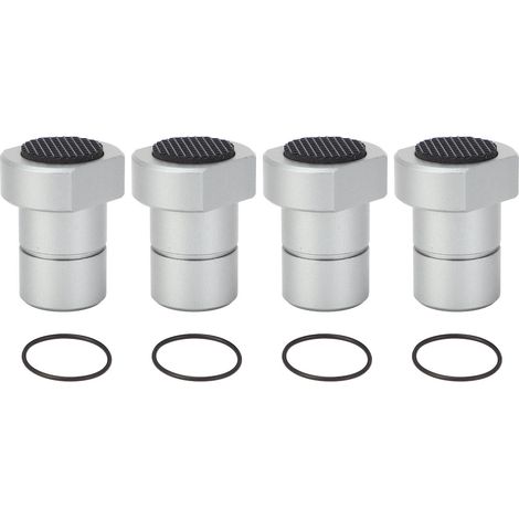 Satz Mit 4 Aluminium-bankhaken (3/4 Zoll) Für Mft-werkbanktische, Eloxierte Oberfläche