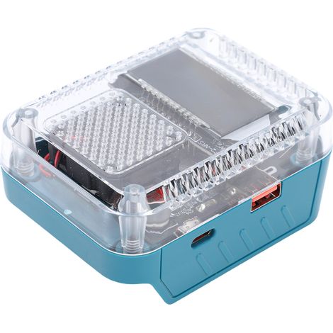 Usb-ladeadapter Für Makita Bl1830b/1840b/1850b/1860b Akkus – Pd3.1 140 W Bidirektionales Laden (typ C)