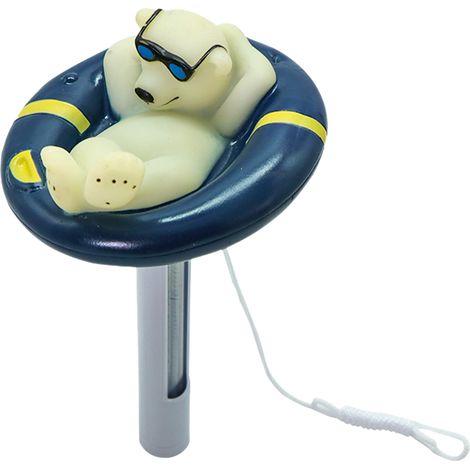 Schwimmbadthermometer, Schwimmendes Poolthermometer Mit Seil, Tier- Und Pflanzenformen, Bruchsicher, Thermometer Für Außen- Und Innenpools, Spas Und Whirlpools