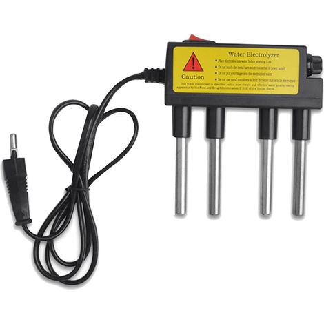 Hochpräzises Wasserqualitätsmessgerät, Wasserreinheitsprüfer Mit Aluminium-eisenstab, Tds-elektrolyseur, Eu-stecker 220 V