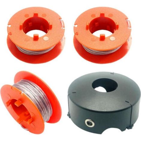 Geeignet Für Bosch Art 23 26 30 Easytrim Und Combitrim Spezialspulen, Pro-tap Automatische Flexible Spulen, 8 Meter X 1,6 Mm, Mit Kappe F016l71088 (3 Spulen + 1 Kappe)