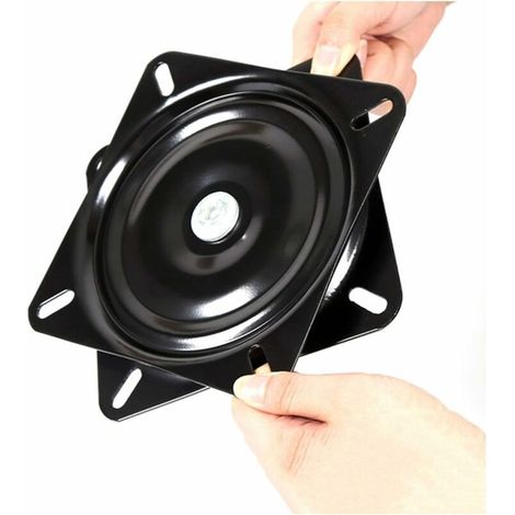 Drehbarer Tablett (16 Cm) – Kaltgewalzter, Korrosionsbeständiger Stahl – Geräuschlose 360°-drehung – Für Sofas, Fernseher Und Barhocker