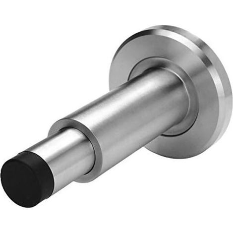 Türstopper Aus Edelstahl Sus-304 Zur Wandmontage – Verstellbar Von 75 Bis 110 Mm – Glatte Oberfläche – Einfache Montage Mit Messingschraube