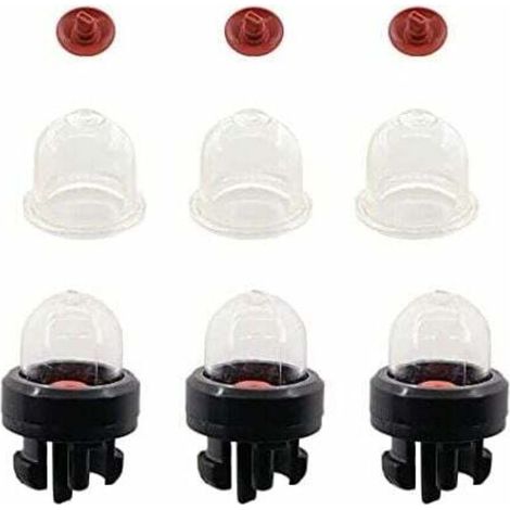 Set Mit 3 Primerpumpen Für Stihl Fs38, Fs40, Fs45, Fs50, Fs55, Fs75, Fs80 Und Fs85 Kettensägen – Leichtstart – Kompatibel Mit Ryobi, Mcculloch Und Husqvarna