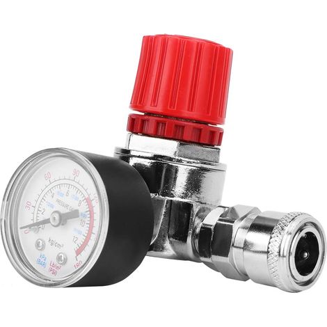 Luftdruckregler, Druckregler-schalter-steuerventil Mit Manometer Und Stecker/buchse, Druckregler Für Luftkompressoren