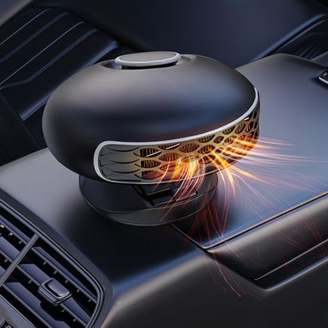 Auto-heizlüfter, 12 V, 150 W, 2-in-1, Tragbar, Zum Schnellen Enteisen Und Auftauen, 360° Drehbar