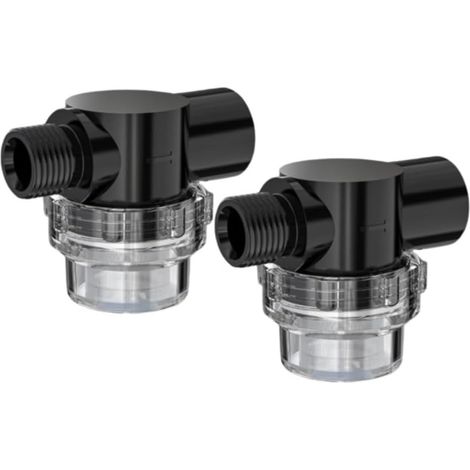 Set Mit 2 Edelstahlfiltern, 50 Mesh, Kompatibel Mit Gartenpumpen Und Rohrleitungen Mit Standard-npt-anschlüssen