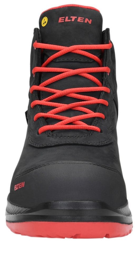 Elten Sicherheitsstiefel Stewart Xxg Pro Gtx Black-Red Mid Esd S3 Hi Ci Gr. 41