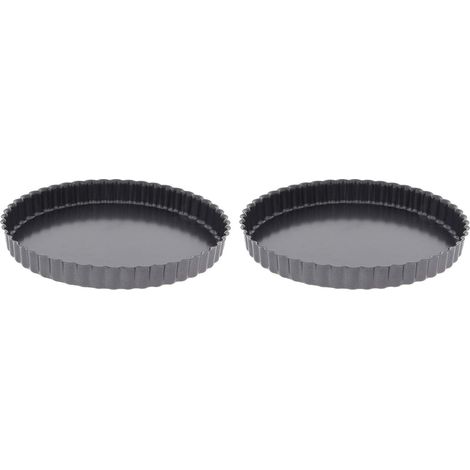 Geriffelte Tarte, Gerader Boden, Fester Durchmesser Ø24 (2er-set)