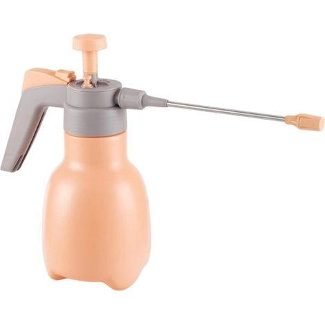 1-liter-drucksprüher Mit Teleskopstange, Verstärktem Sockel, Für Den Innen- Und Außenbereich Geeignet, Auslaufsicher, Robuste Gießkanne Mit Verstellbarer Düse Und Langem Metallstiel