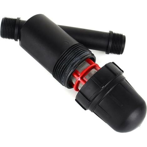 Hochleistungs-wasserfilter Für Gartenschläuche, 120er Edelstahlgewebe Für Tropfbewässerung, Kunststoffgehäuse Mit Uv-schutz