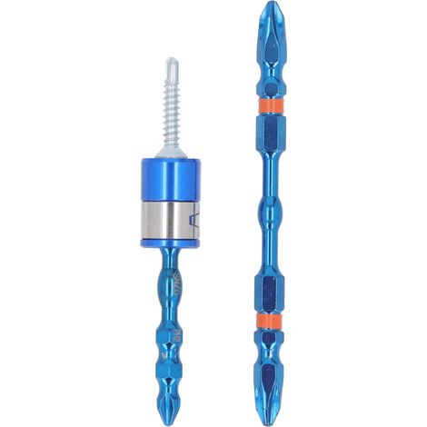 1/4"-doppelschraubendreherbits, Starker Magnetischer Kreuzkopf Für Hand- Und Elektrobohrmaschinen, 2 Stück