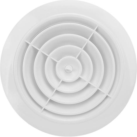 Rundes Lüftungsgitter Aus Abs-kunststoff, 150 Mm Runde Lüftungsabdeckung, Für Zuhause, Badezimmer, Küche, Bürowand/decke