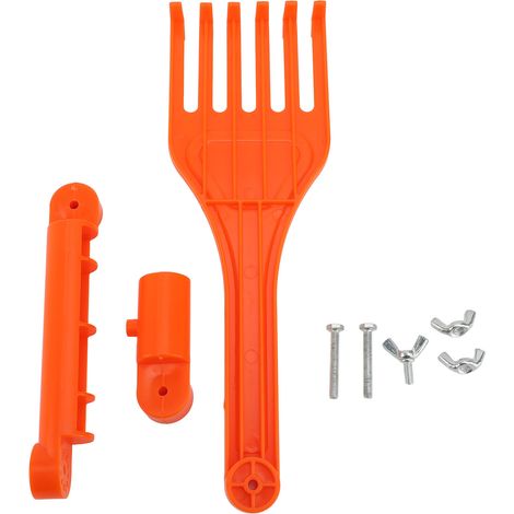 Handrechen Mit Drehbarem Abs-griff, Für Kleine Blätter, Mini-gartenrechen Für Rasen, Hof, Blumenbeet, Sträucher, Dachrinne