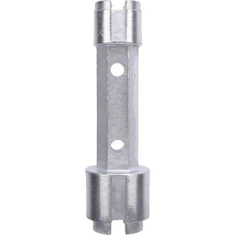 Badewannenabflussschlüssel, Doppelseitiges Hantelwerkzeug Aus Robuster Aluminiumlegierung Zum Entfernen Von Abflussrohren Für Waschbecken