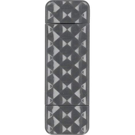 Led-buchlampe Abs Usb Augenschonend Faltbare Kleine Leselampe Tragbare Lesezeichenlampe Für Bett Und Auto Grau
