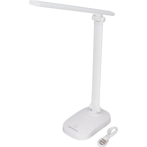 Faltbare Led-tischleuchte Mit Augenschutz, 3 Farblichtfarben, Usb-aufladbar, Für Nähwerkbank