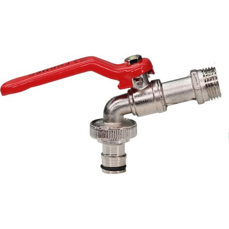 Wasserdüse Aus Zinklegierung, Auslaufhahn, Rostfrei, Hochdruck, Für Gartenschläuche